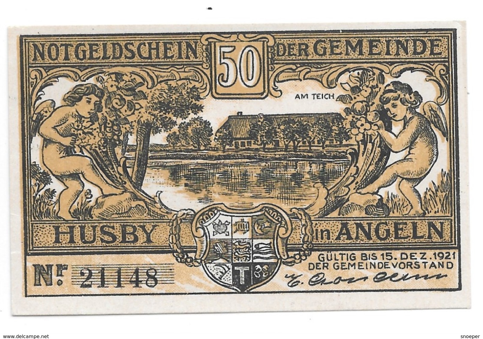 **notgeld   Husby 50pf    637.1/1 - [11] Emissions Locales