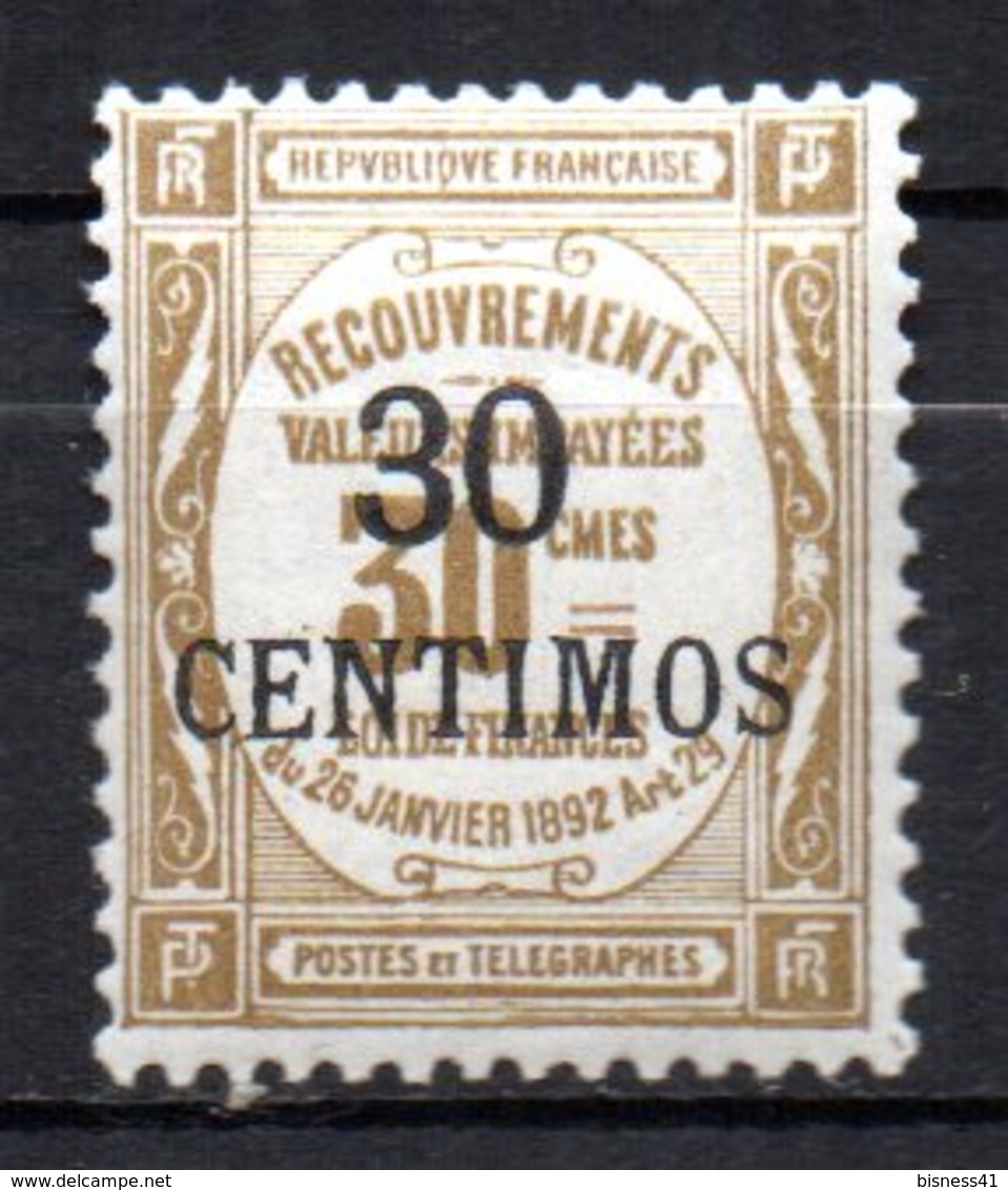 Col17  Colonie Maroc Taxe  N° 8 Neuf X MH Cote 70,00 Euros - Timbres-taxe