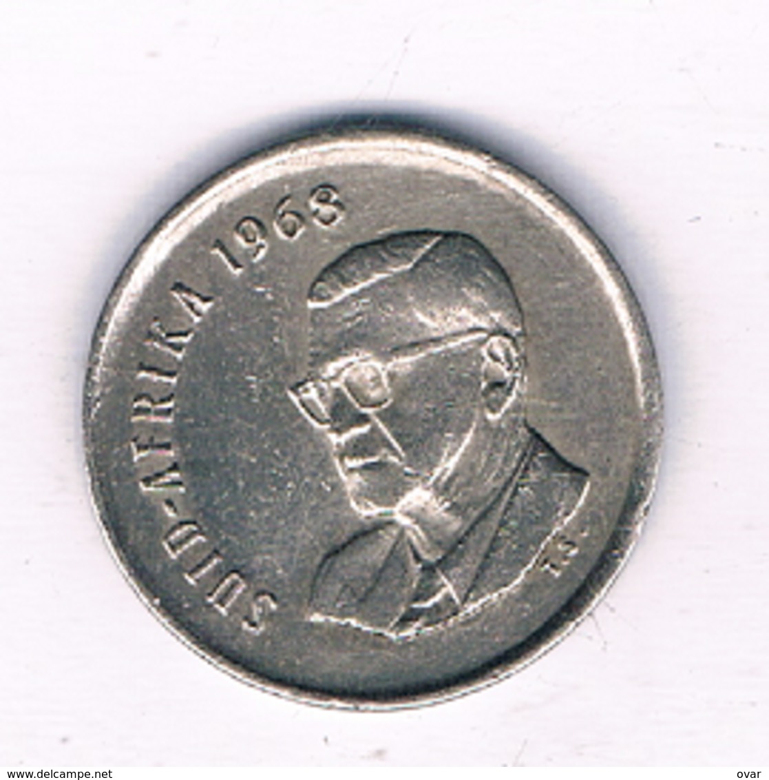 5 CENTS 1968 ZUID AFRICA /2632/ - Südafrika