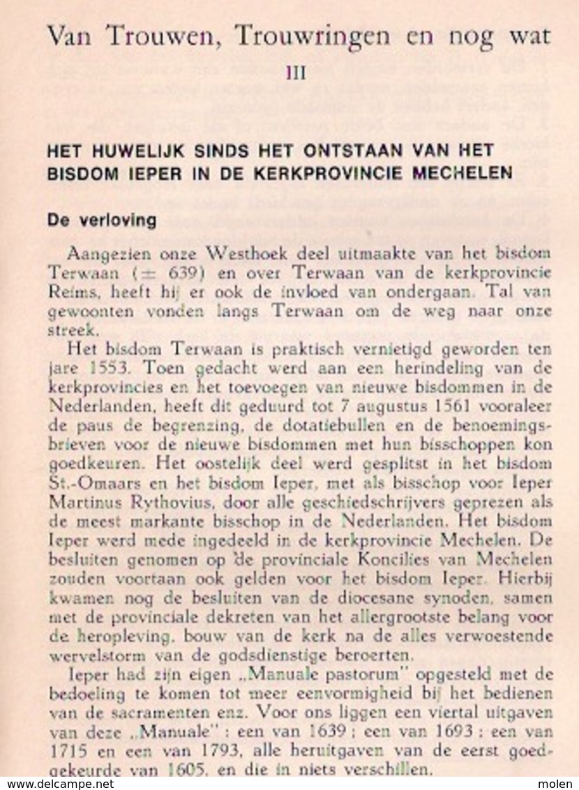 ©1975 LOMBARDSIJDE Visserij BEVEREN-IJZER Alveringem ROESBRUGGE Poperinge VEURNE VLAMERTINGE Nr3 BACHTEN DE KUPE Z353-42 - Middelkerke