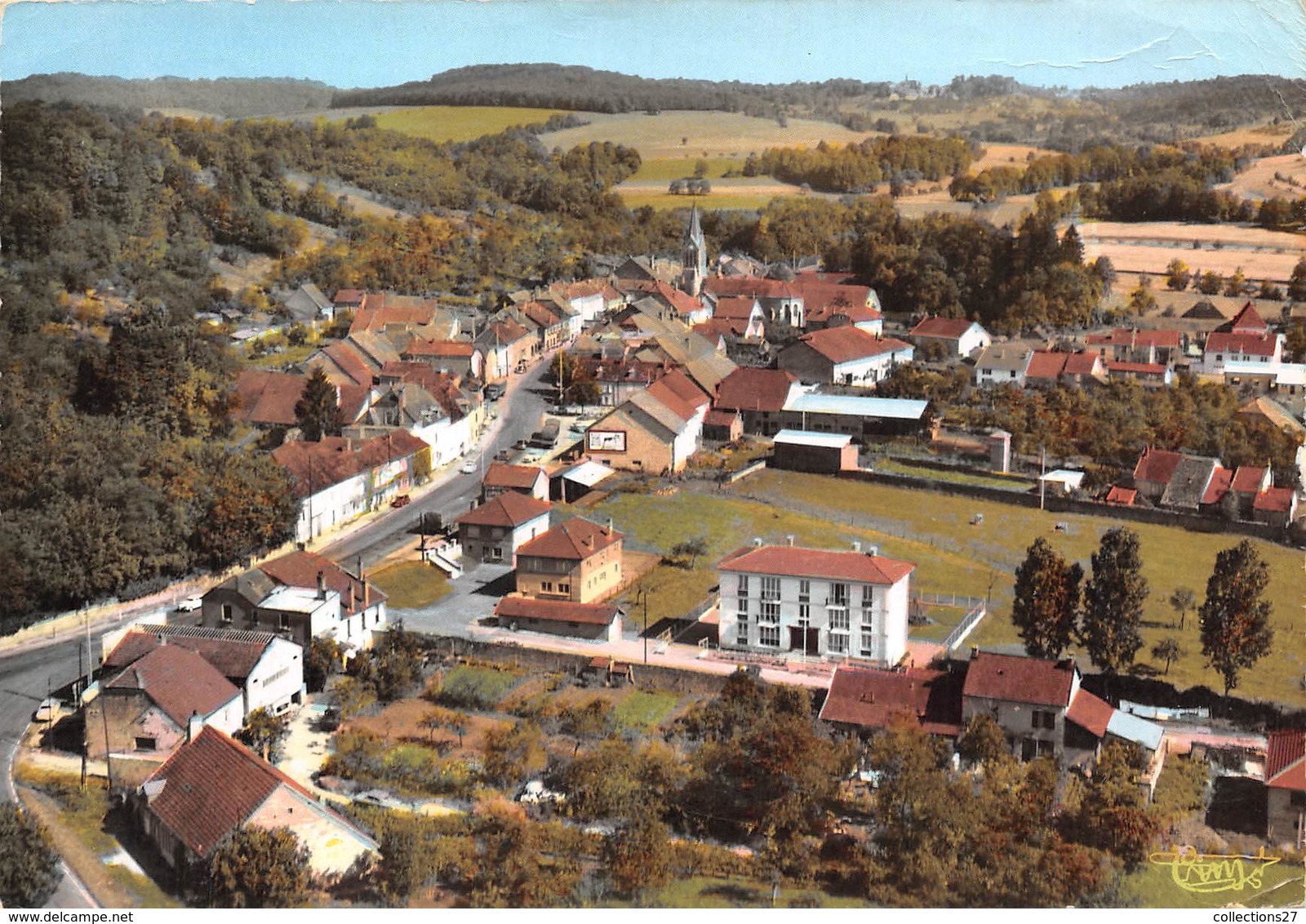 52-LONGEAU- VUE GENERALE AERIENNE - Le Vallinot Longeau Percey