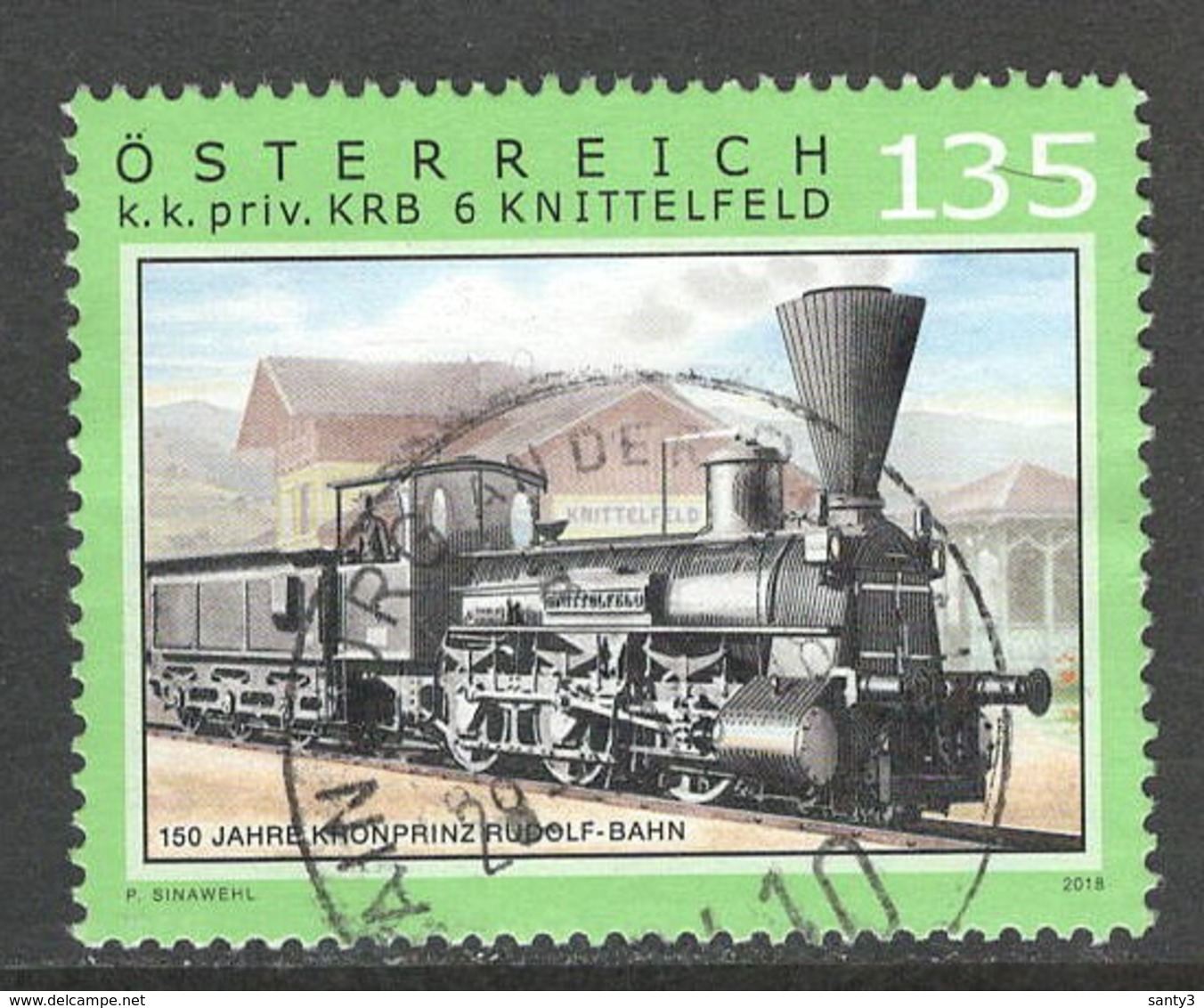 Oostenrijk 2018, Mi 3435,   Hogere Waarde, Gestempeld - Used Stamps