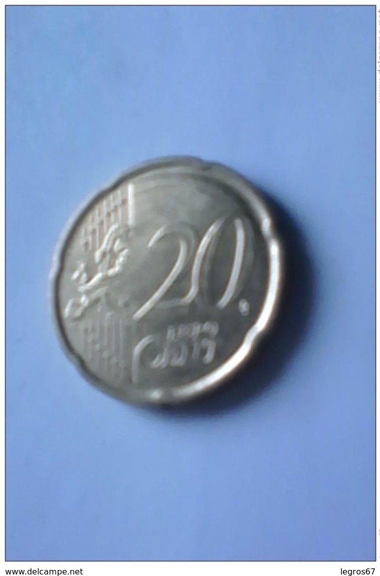 PIECE DE 20 CT EURO ALLEMAGNE 2013 D - Allemagne