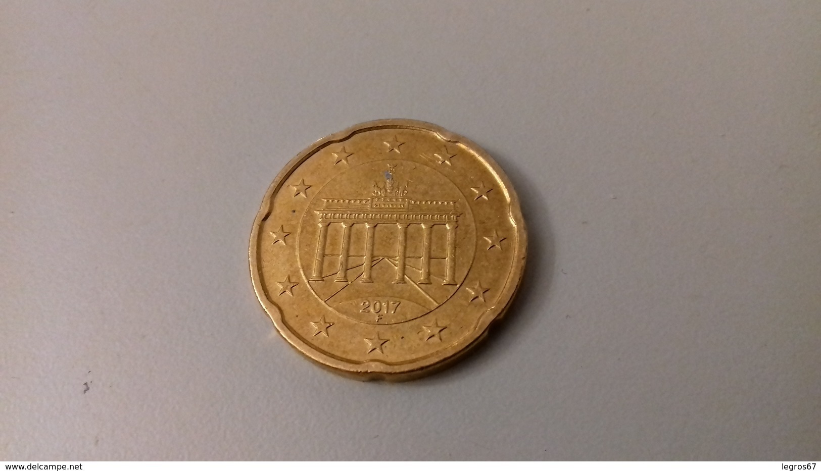 PIECE DE 20 CT D' EURO ALLEMAGNE 2017 F - Allemagne