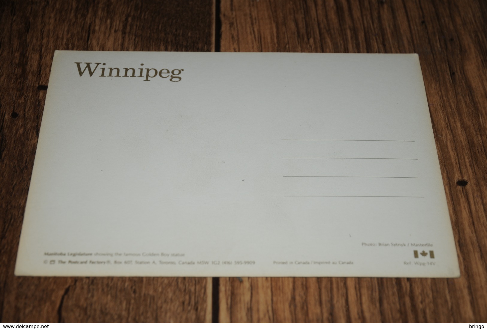 3717-      CANADA, MANITOBA, WINNIPEG - Winnipeg