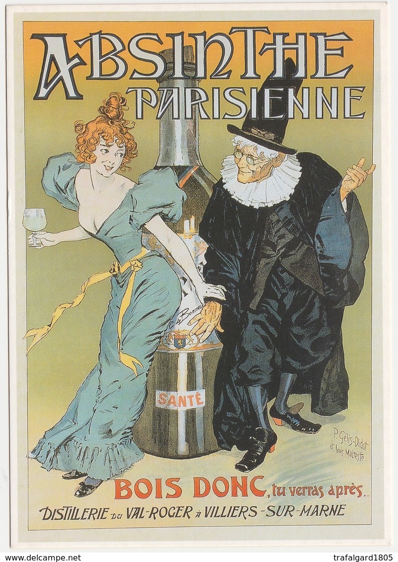 598. ABSINTHE PARISIENNE - Publicité