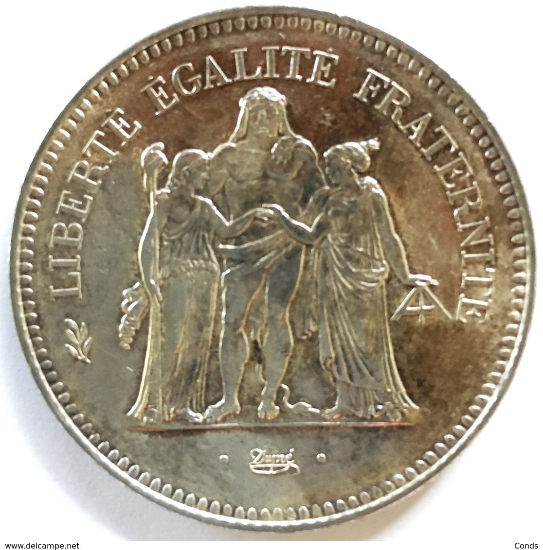 50 Francs Hercule 1978 TTB/SUP