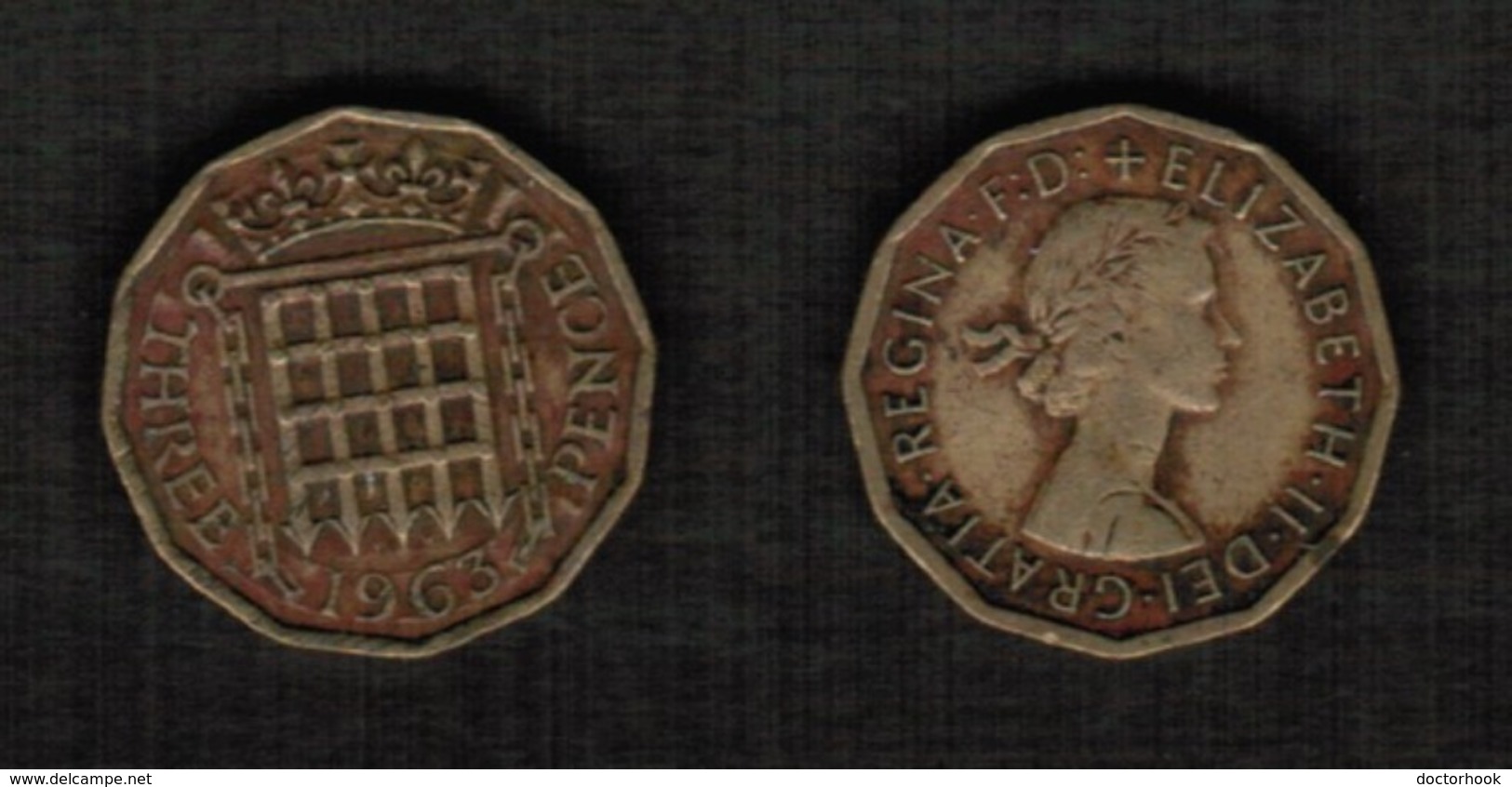 GREAT BRITAIN  3 PENCE 1963 (KM # 900) #5561 - F. 3 Pence