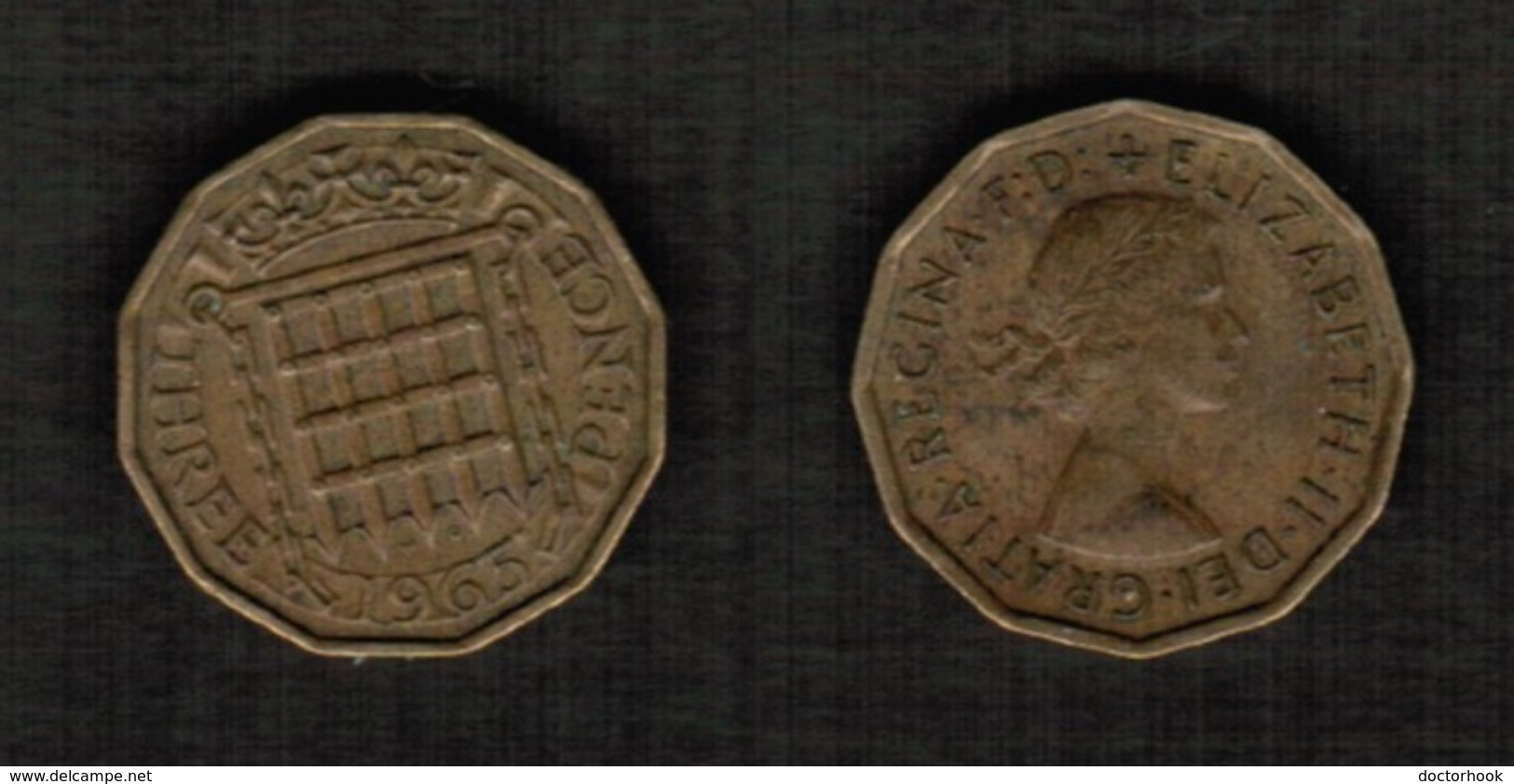 GREAT BRITAIN  3 PENCE 1965 (KM # 900) #5562 - F. 3 Pence