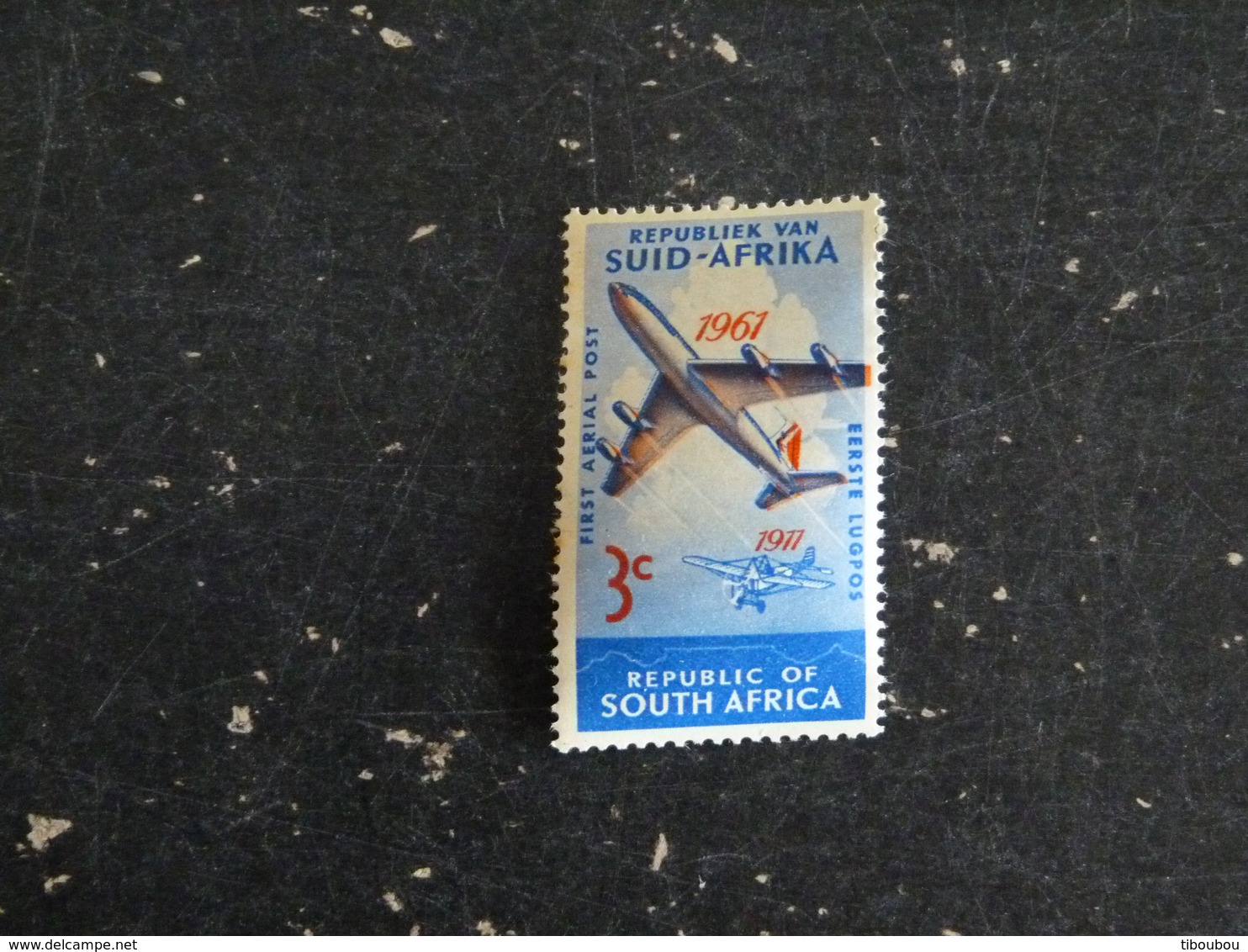AFRIQUE DU SUD SOUTH AFRICA YT 261 ** - CINQUANTENAIRE POSTE AERIENNE - Unused Stamps