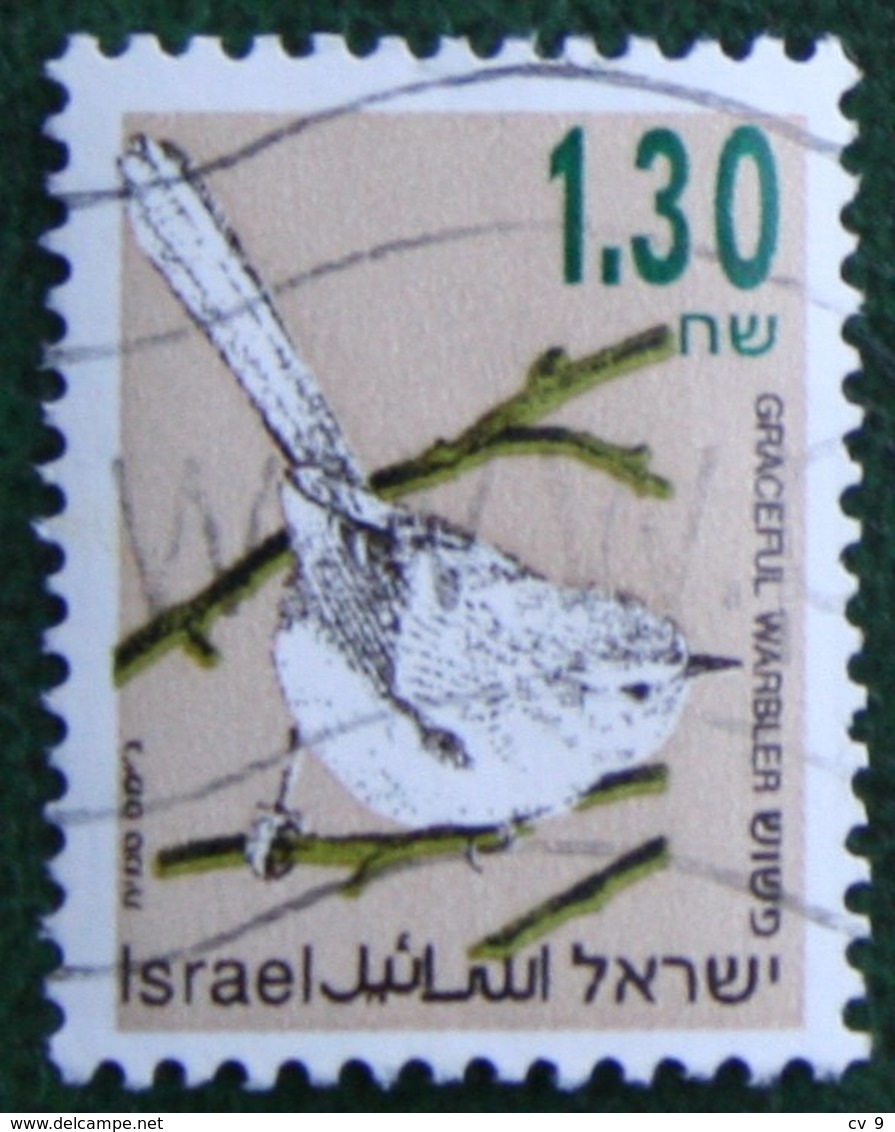 1.30 Vogel Bird Oiseaux 1993 Mi 1280 Used Gebruikt Oblitere ISRAEL - Gebraucht (ohne Tabs)