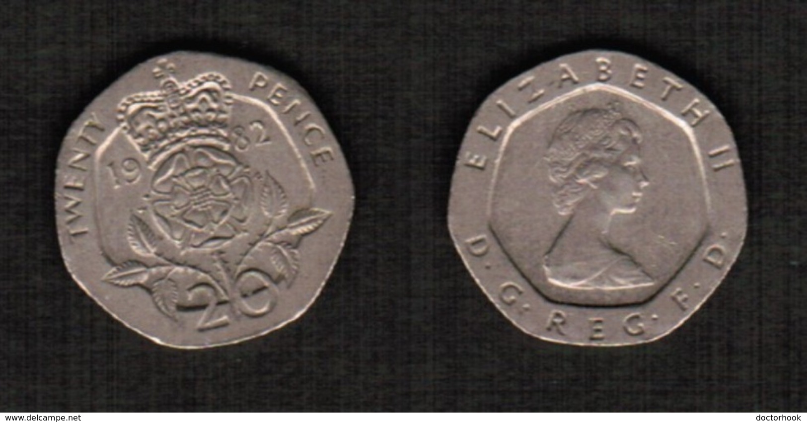 GREAT BRITAIN  20 PENCE 1982 (KM # 931) #5568 - 20 Pence