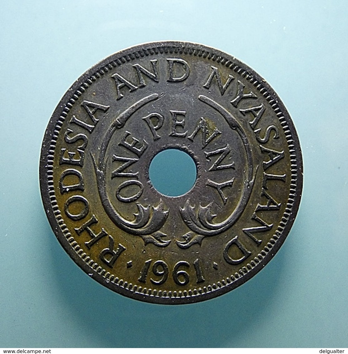 Rhodesia And Nyasaland 1 Penny 1961 - Rhodesien