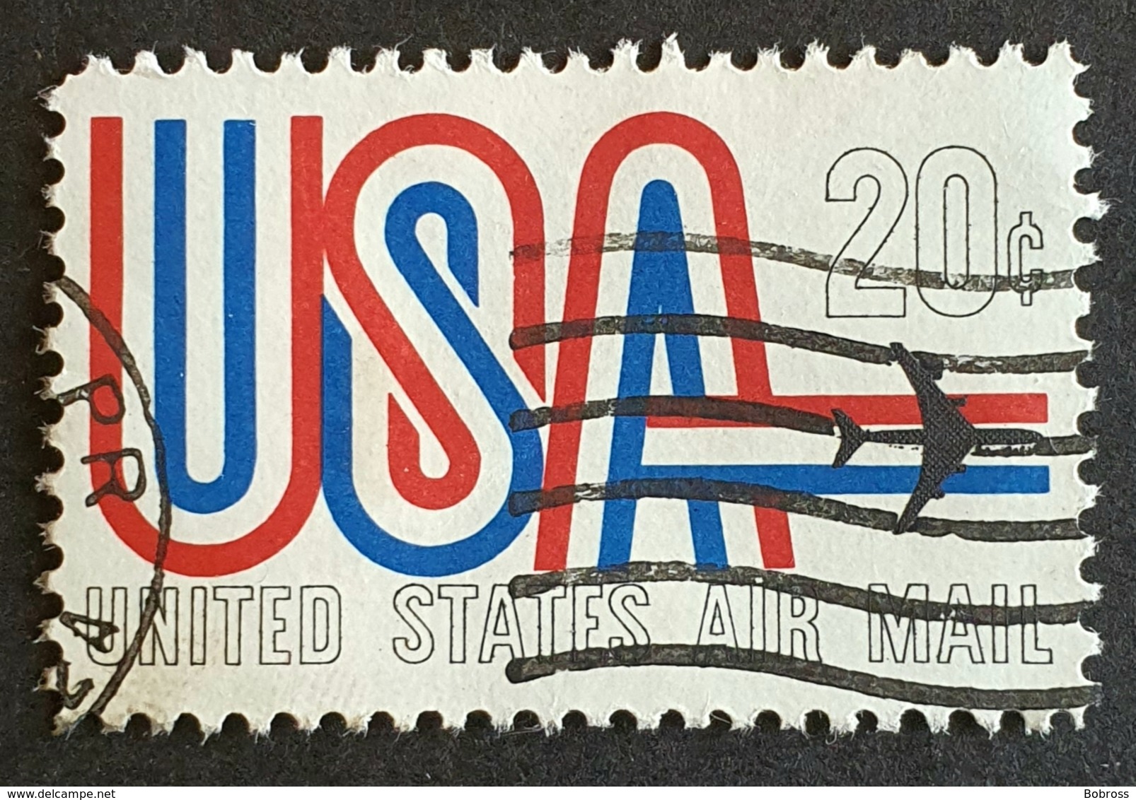 Airmail, #C75, Usa And Jet, United States Of America, USA, Used - 2b. 1941-1960 Ungebraucht