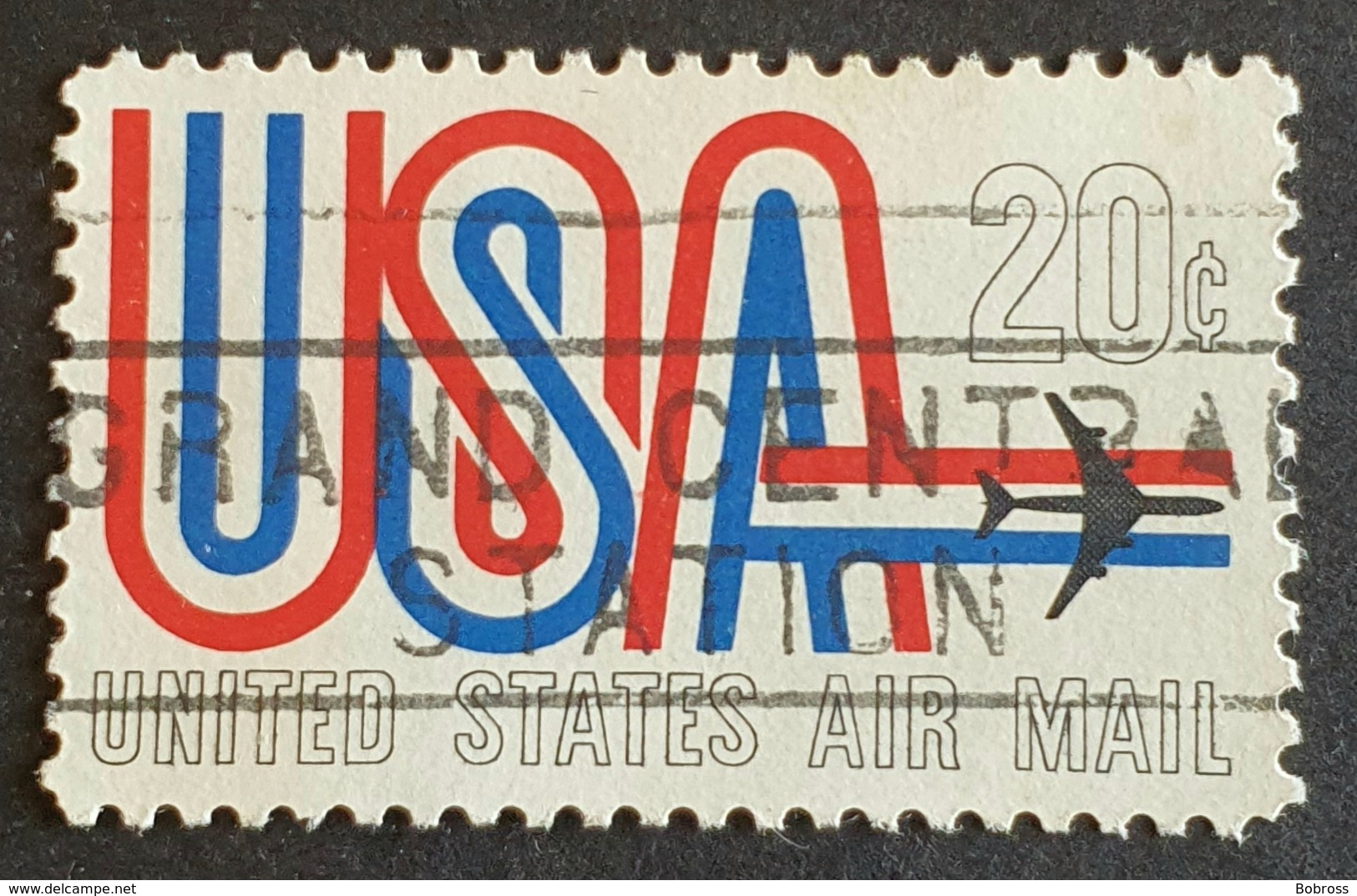 Airmail, #C75, Usa And Jet, United States Of America, USA, Used - 2b. 1941-1960 Nuevos