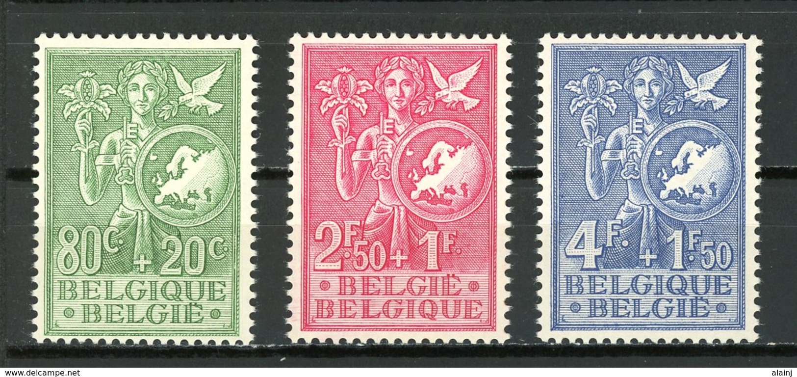BE   927 - 929   XX   ---    Idée Européenne  --  Excellent état. - Unused Stamps