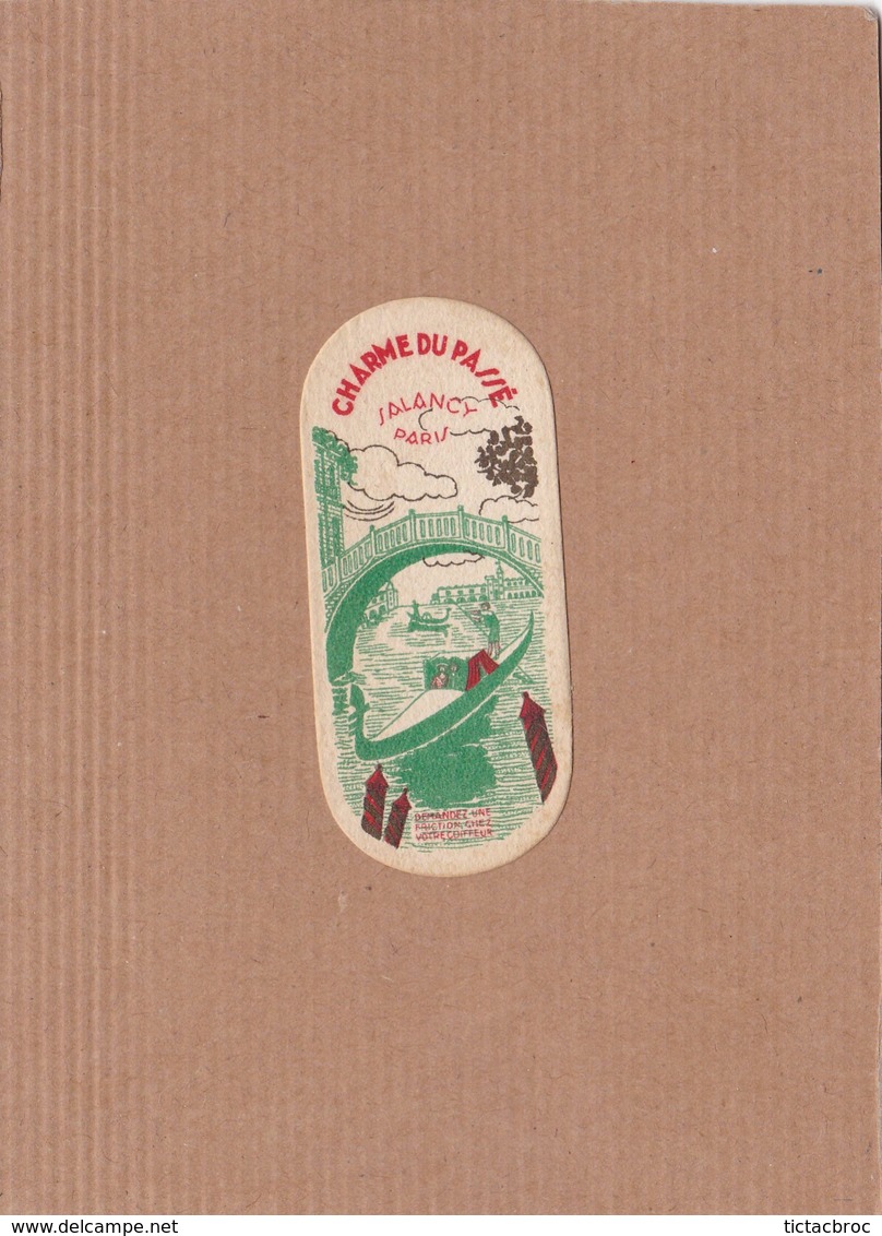 Carte Parfumée Salancy Paris Charme Du Passé - Anciennes (jusque 1960)