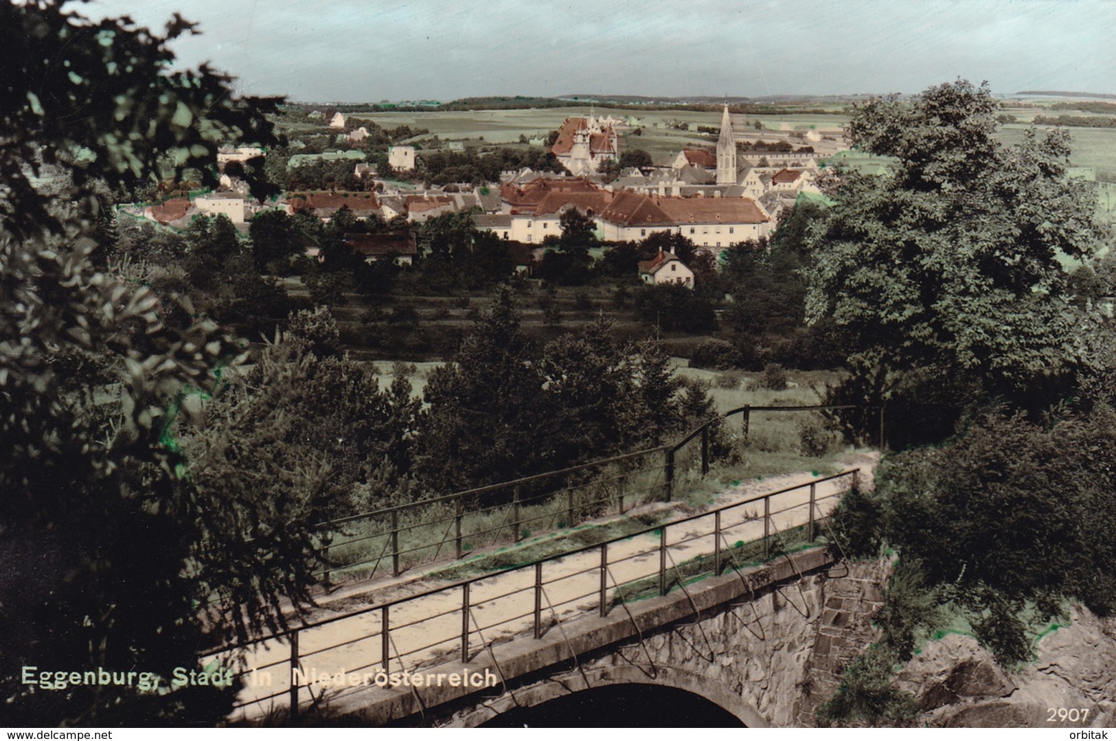 Eggenburg * Brücke, Stadtteil * Österreich * AK2185 - Eggenburg