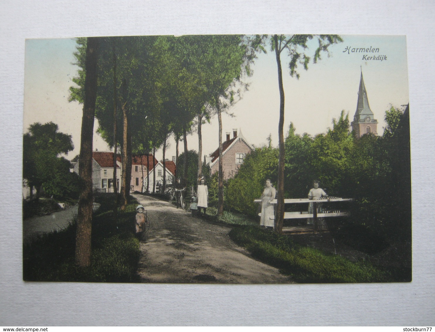 HARMELEN ,  1917 , Camp De Zeist , Briefkaart  Naa Dänemark !!    2 Scan - Woerden