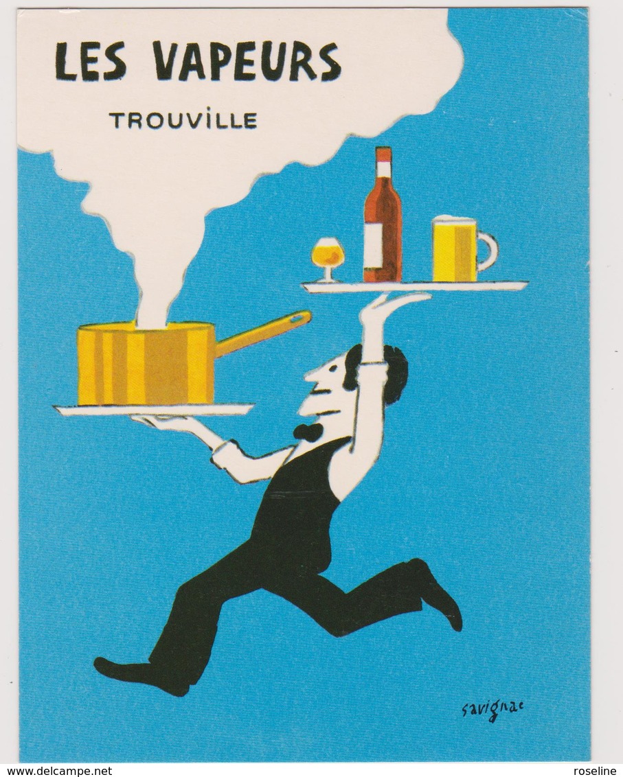 SAVIGNAC  - Brasserie Restaurant Les Vapeurs Trouville  - CPM  10,5x15  TBE 1988 Neuve - Savignac