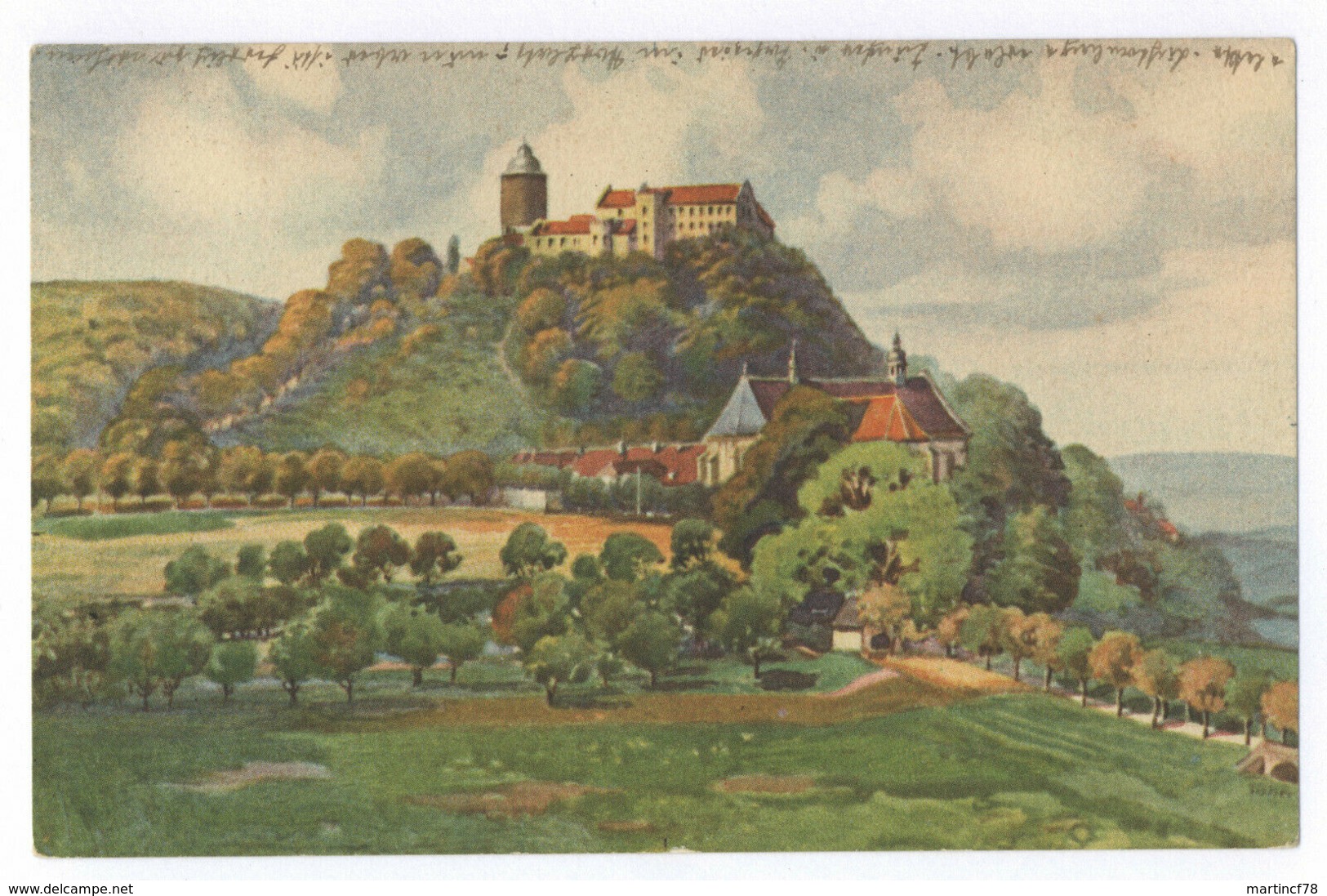 Schloss Saaleck Bei Hammelburg 1930 Postkarte Ansichtskarte - Hammelburg