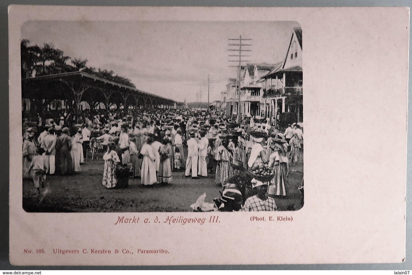 C. P. A. : SURINAM : Markt A  D. HEILIGEWEG III - Suriname