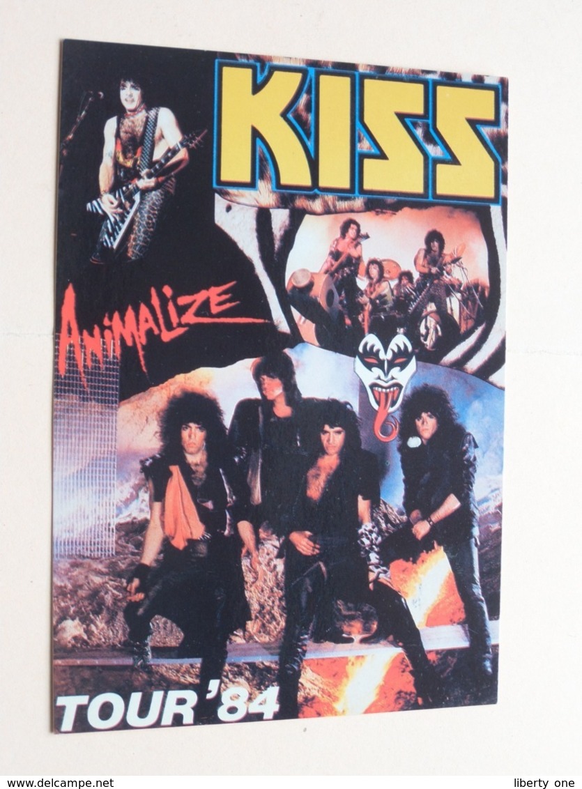 KISS Tour '84 ( PP 001-Kiss I ) Anno 19?? ( See/zie/voir Photo ) ! - Singers & Musicians