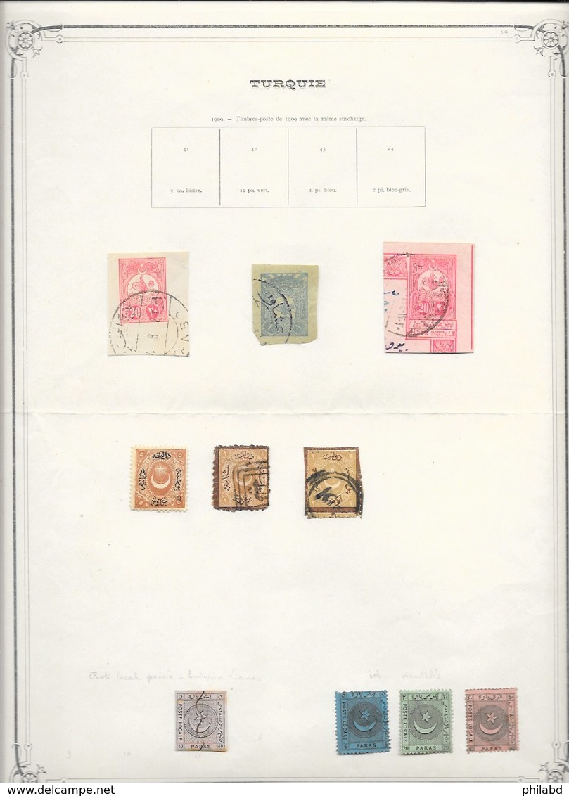 Turquie classiques lot 1862-1909