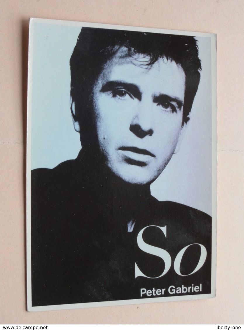 PETER GABRIEL ( 32 Bis / Essel Investments ) Anno 19?? ( See/zie/voir Photo ) ! - Singers & Musicians