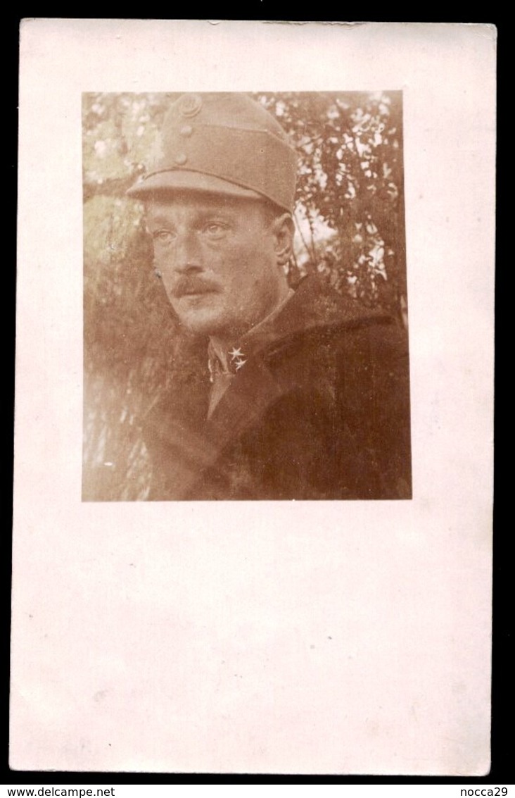 RUSSIA RUSSLAND WWI 1916 - NERECHTA NEREKHTA NEREHTA - POW - PHOTOCARD OF PRISONER - SHIPPED TO WIEN - Guerra 1914-18