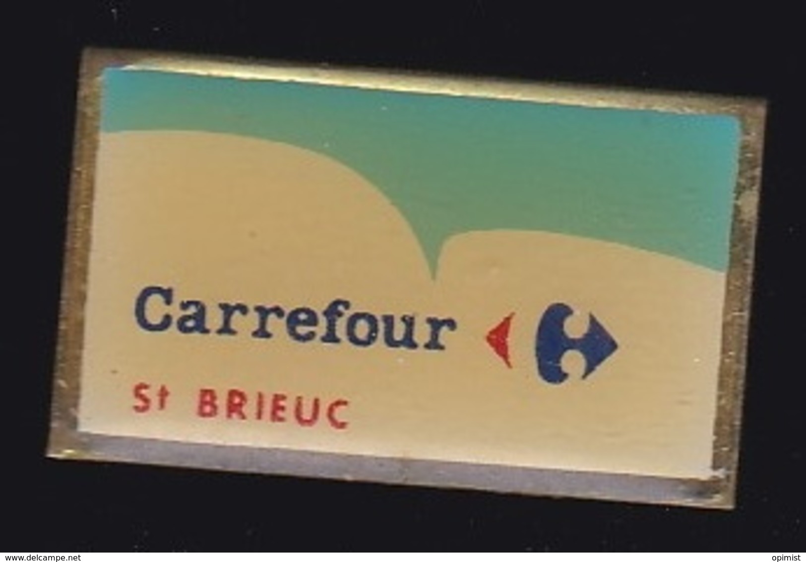 63901- Pin's -Carrefour Saint Brieuc. - Villes