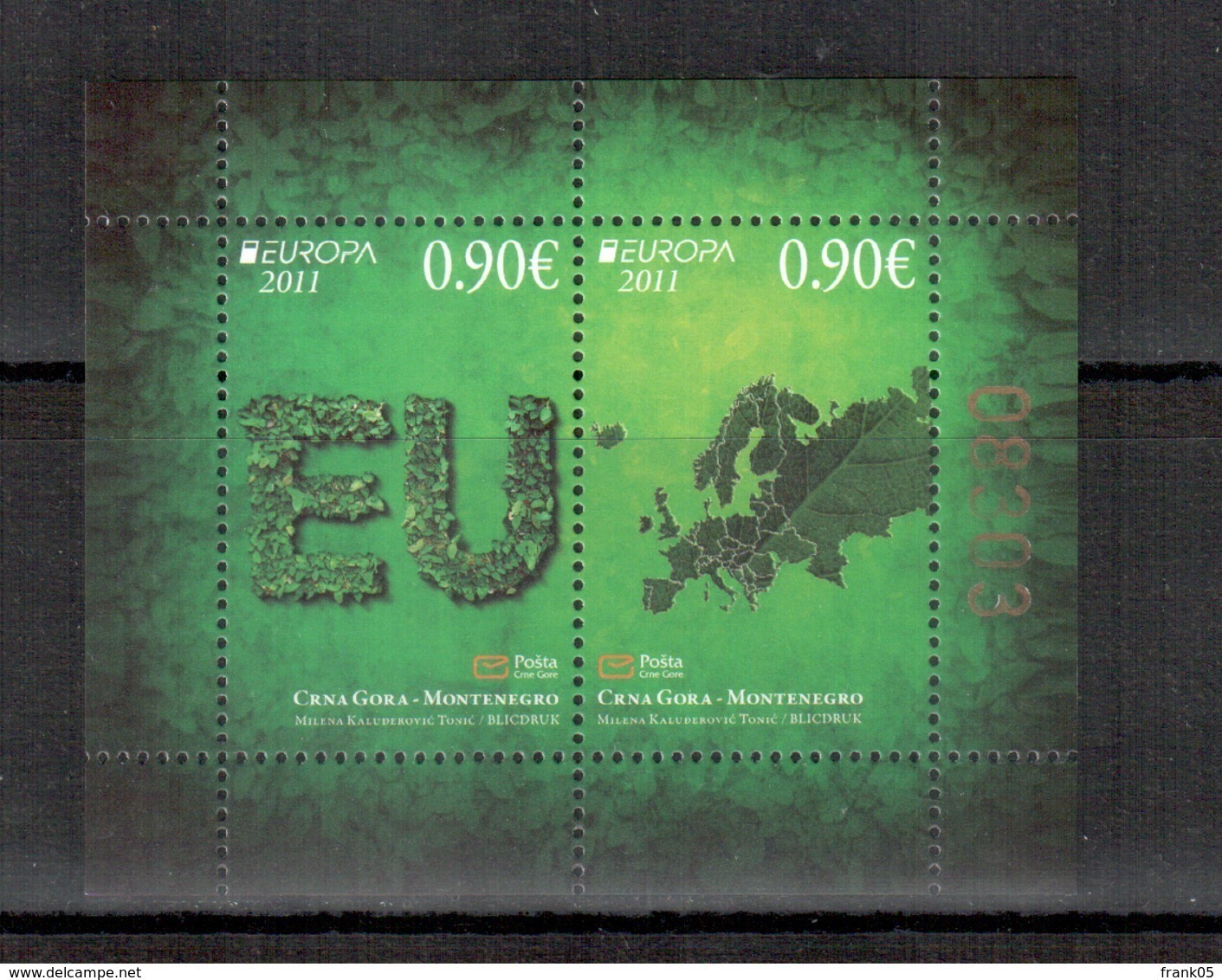 Montenegro / Crne Gore 2011 Block/bloc EUROPA ** - 2011