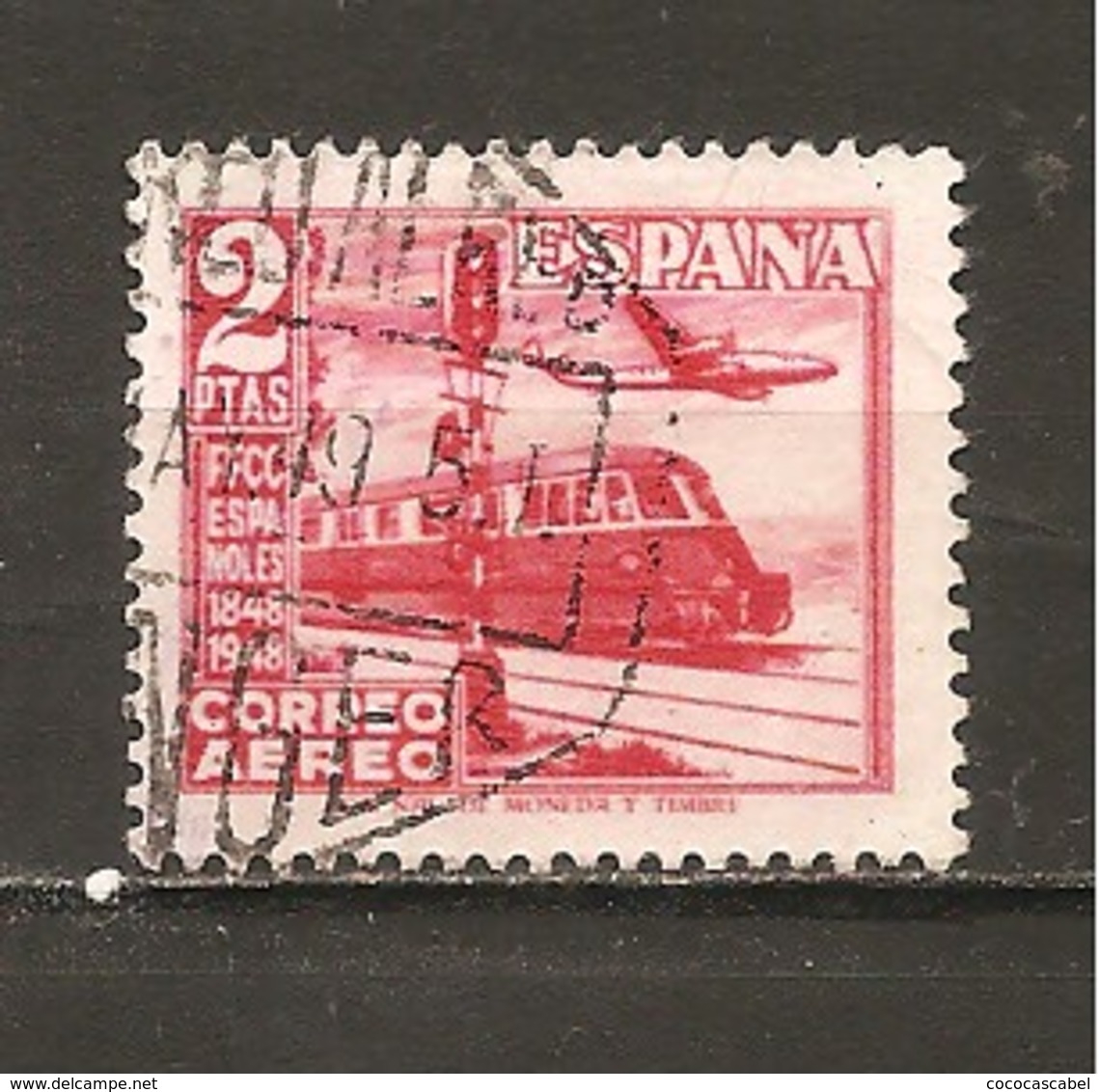 España/Spain-(usado) - Edifil  1039 - Yvert  Aéreo-238 (o) - Usati