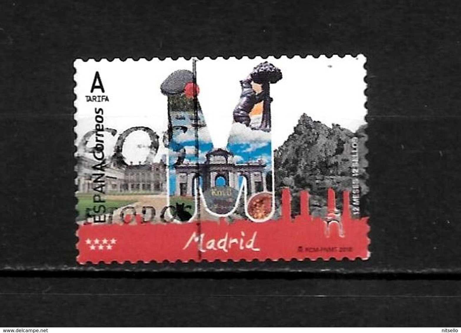 LOTE 2030 ///  ESPAÑA 2018  MADRID  ¡¡¡ OFERTA - LIQUIDATION !!! JE LIQUIDE !!! - Used Stamps