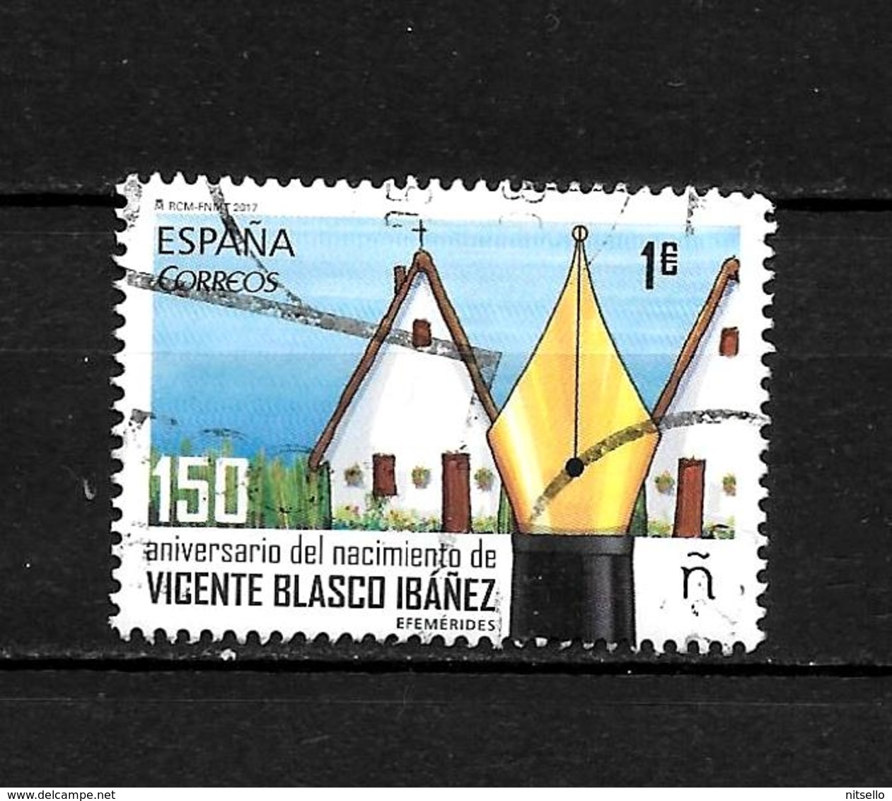 LOTE 2031 ///  ESPAÑA 2017  ANIVERSAR. NACIMIENTO DE BLASCO IBAÑEZ  ¡¡¡ OFERTA - LIQUIDATION !!! JE LIQUIDE !!! - Used Stamps