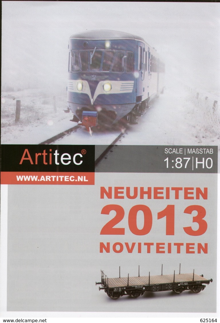 Catalogue ARTITEC NL Neuheiten 2013 HO 1:87   - En Néerlandais Et Allemand - Fiammingo
