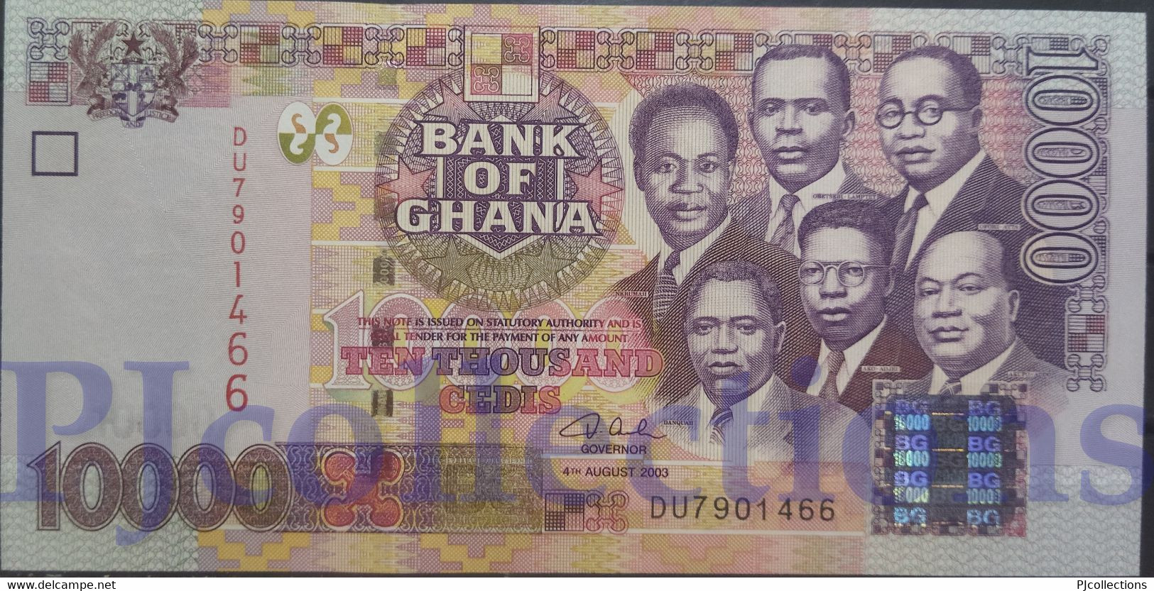 GHANA 10000 CEDIS 2003 PICK 35b UNC - Ghana