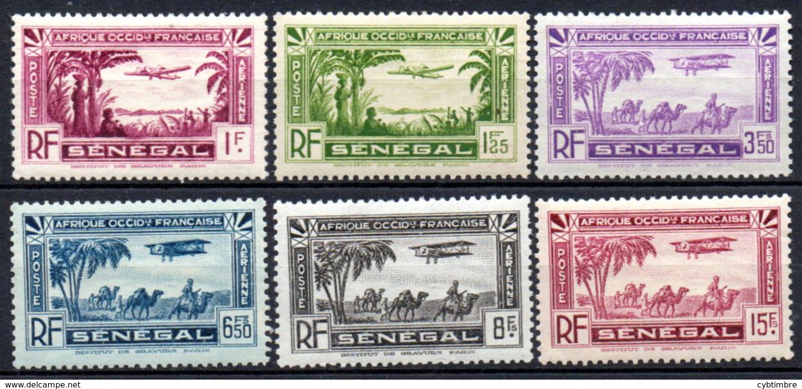 Sénégal: Yvert N° A 1/11* - Airmail