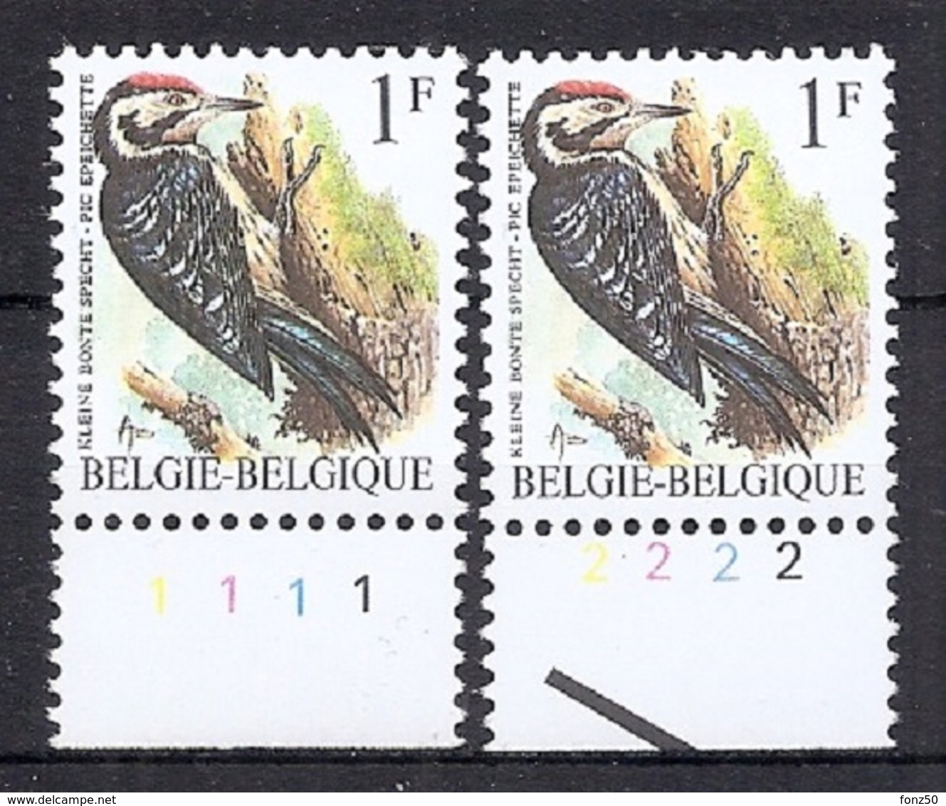 BELGIE * Buzin * Nr 2349 P6a  Plaatnr 1+2 * Postfris Xx - Altri & Non Classificati