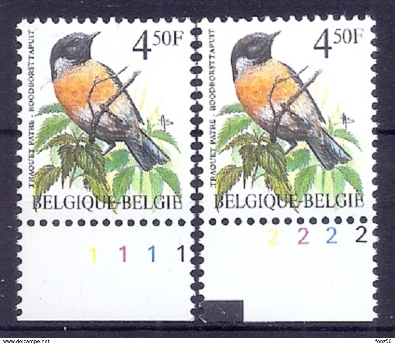 BELGIE * Buzin * Nr 2397 P6  Plaatnr 1+2 * Postfris Xx - Altri & Non Classificati