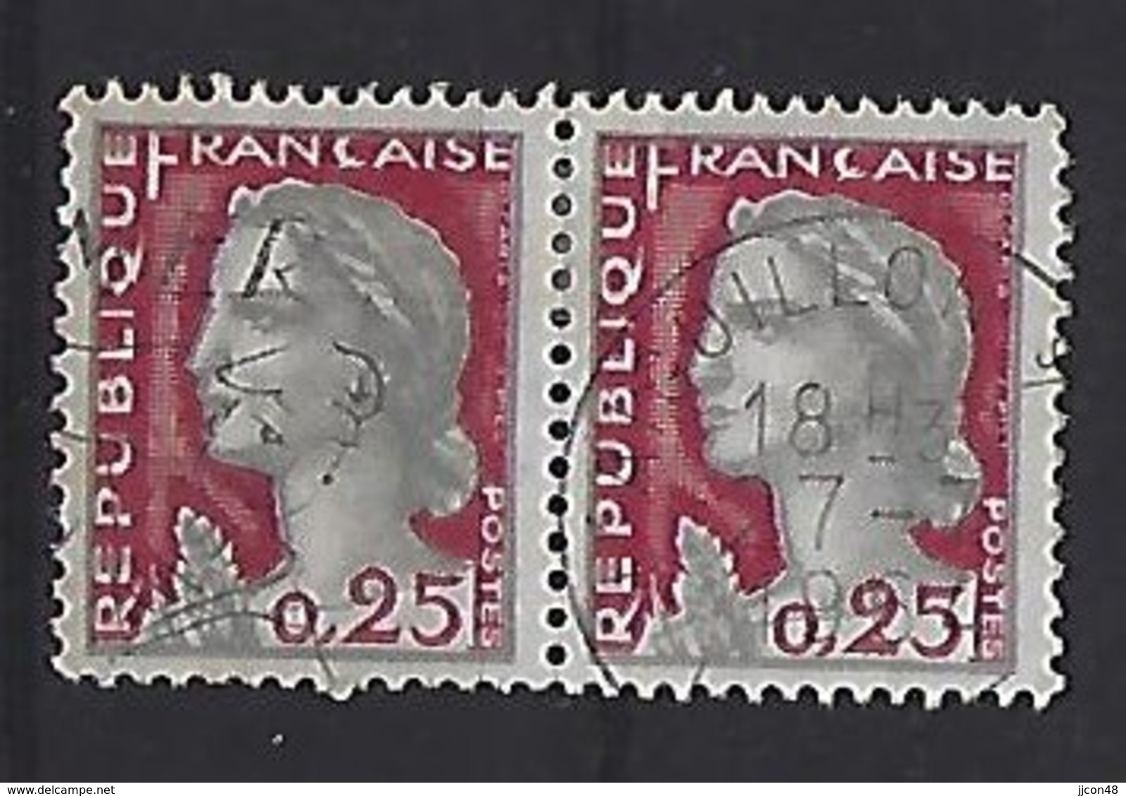 France 1960  Marianne De Decaris(o) 0.20c - 1960 Marianne (Decaris)