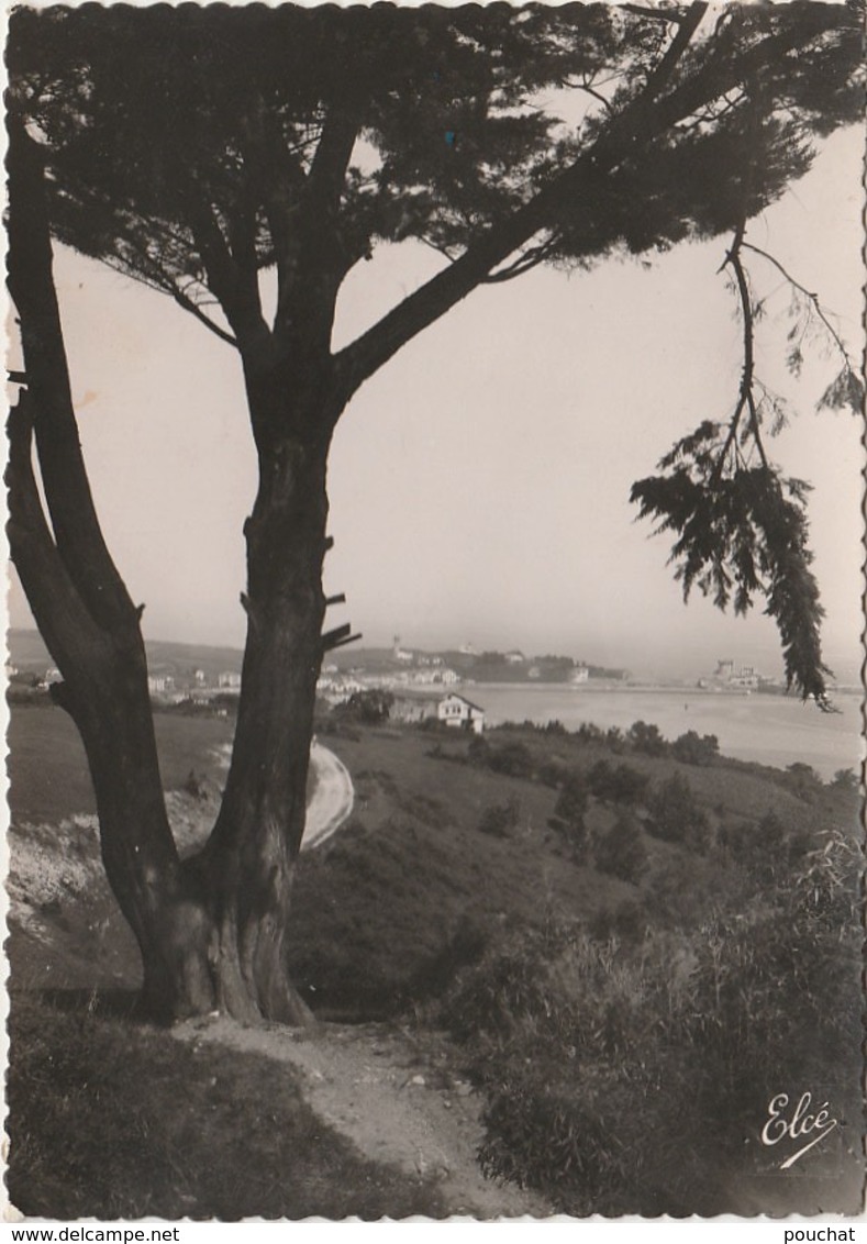 E20-64) SAINT JEAN DE LUZ (BASSES PYRENEES) VUE D'ENSEMBLE PRISE DE SAINTE BARBE - (OBLITERATION DE 1951 - 2 SCANS) - Saint Jean De Luz