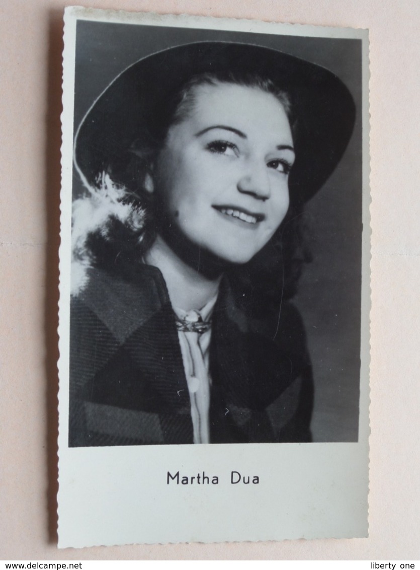 MARTHA DUA ( Thill > Foto Jan Vanderheyden ) Anno 19?? ( Zie Foto Details ) ! - Artiesten