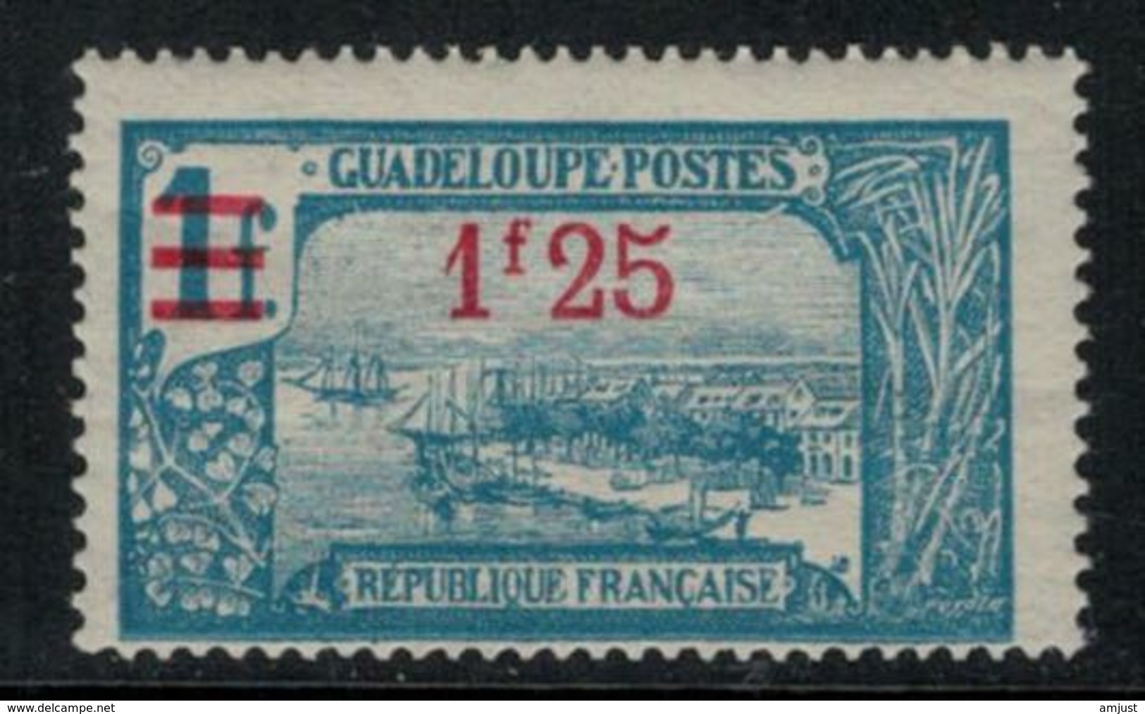 France // Guadeloupe // 1924-1927 // Type De 1905 Timbre MH* No. 94 Y&T - Neufs