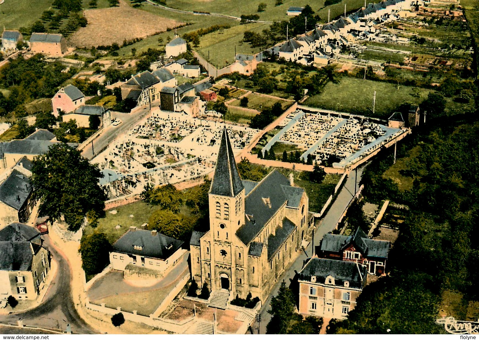 Aubange - Vue Aérienne - Belgique Luxembourg - Aubange