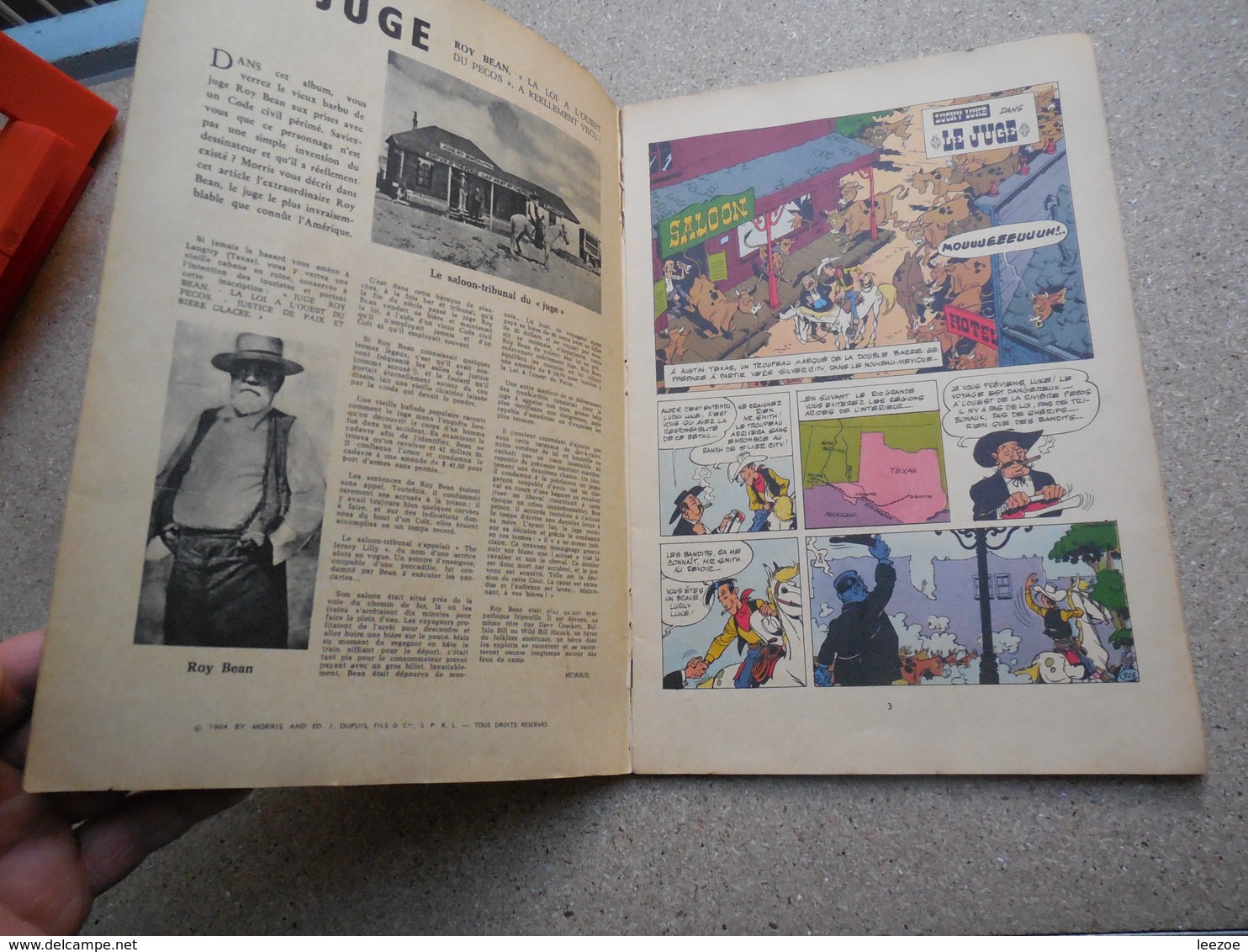 Lucky Luke N°13. Le Juge, René Goscinny Et Morris  Chez Dupuis - 1964.....3B0420 - Lucky Luke