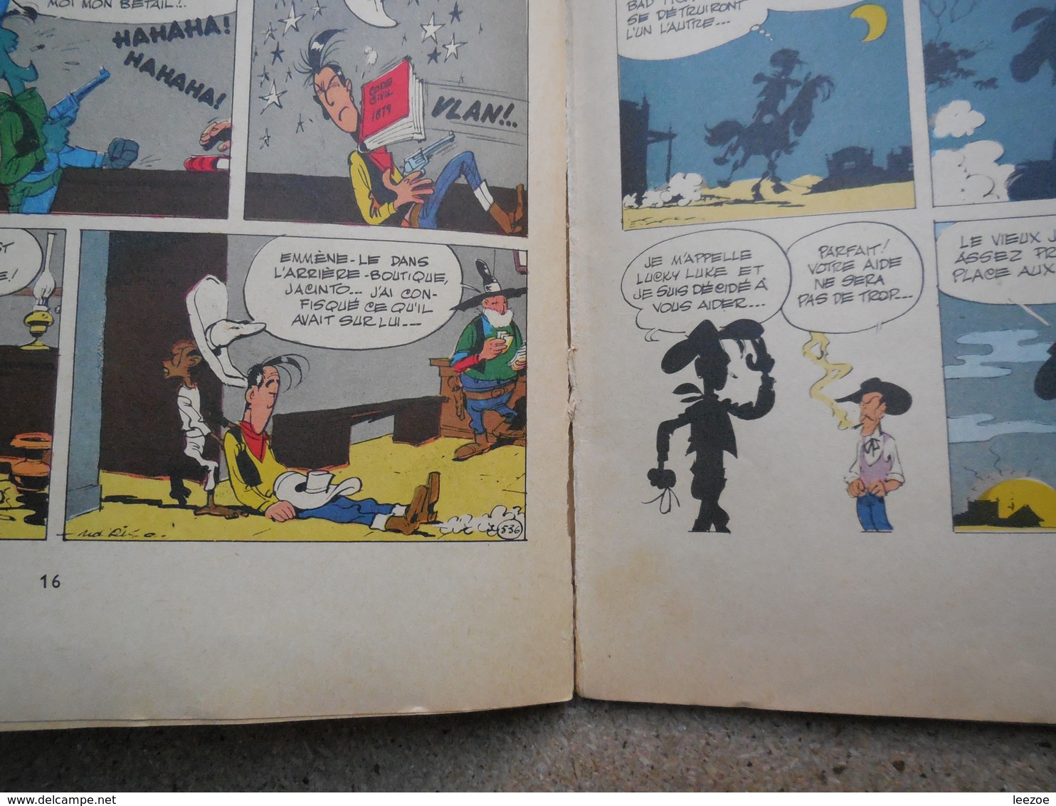 Lucky Luke n°13. Le juge, René Goscinny et Morris  chez Dupuis - 1964.....3B0420