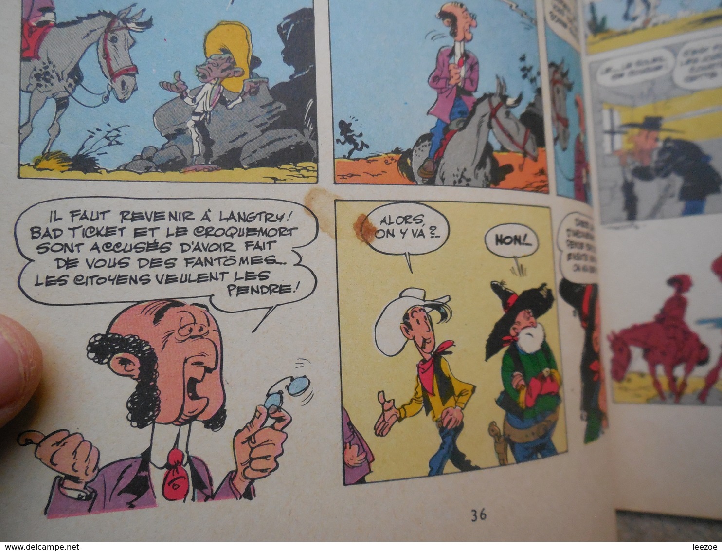 Lucky Luke n°13. Le juge, René Goscinny et Morris  chez Dupuis - 1964.....3B0420