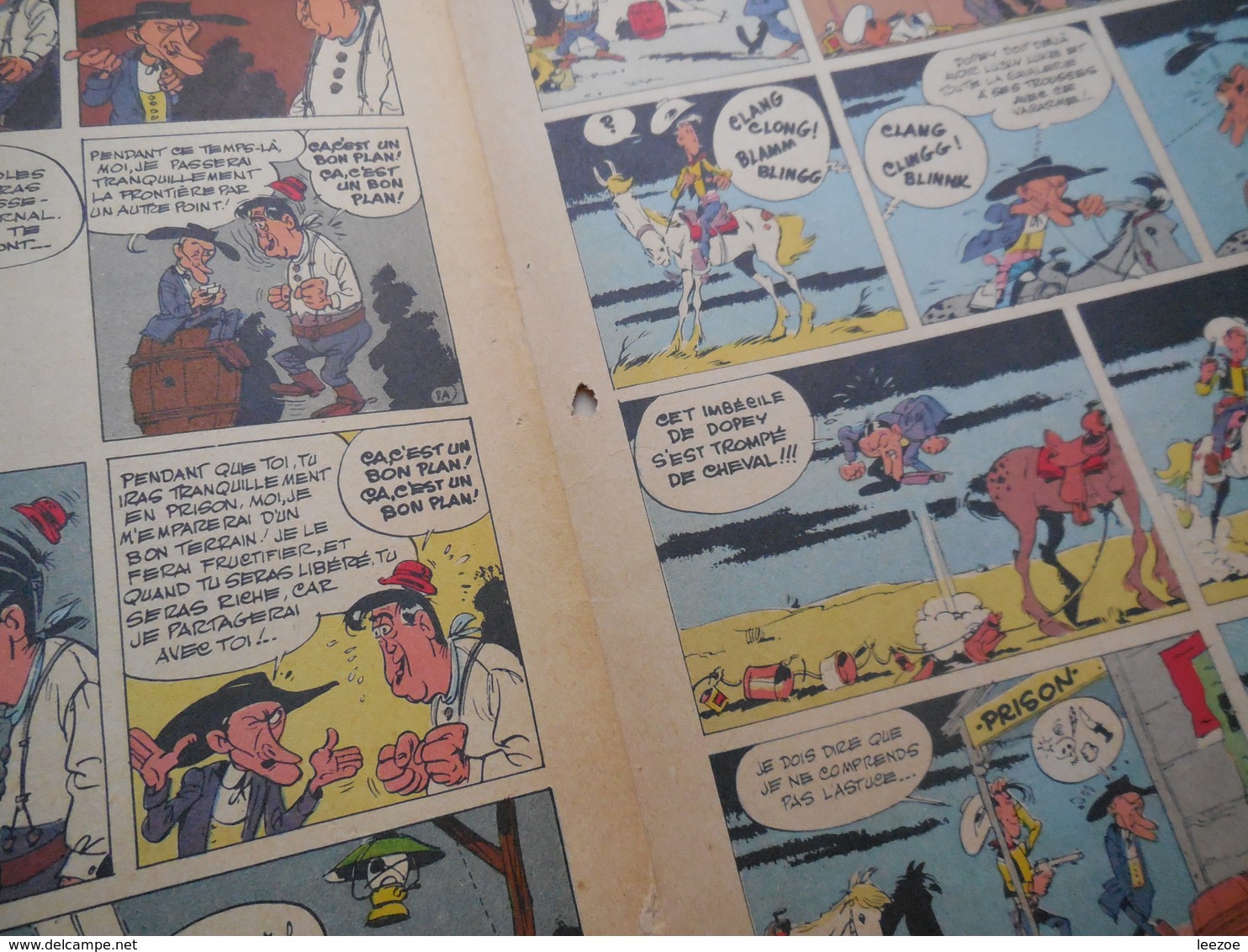 Lucky Luke n°14. Ruée sur l'Oklahoma, René Goscinny et Morris - 1964...3B0420