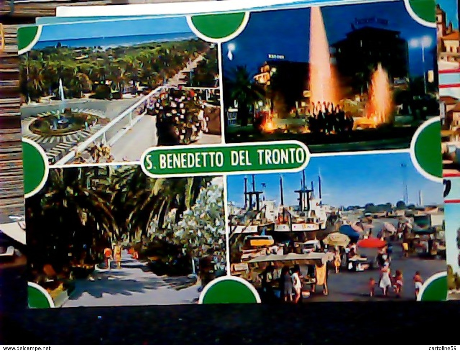 3 CARD S SAN BENEDETTO DEL TRONTO  VB1955\90 HN7017 - Ascoli Piceno